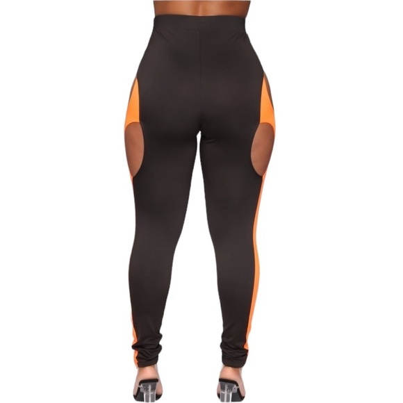 Peeking Through High Rise Leggings New - Picture 6 of 9